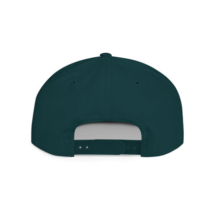 Fix Your Face-Leah, Flat Bill Snapback Cap, Trendy Snapback Hat, Funny Quote Hat, Casual Streetwear Cap, Unique Gift for Friends