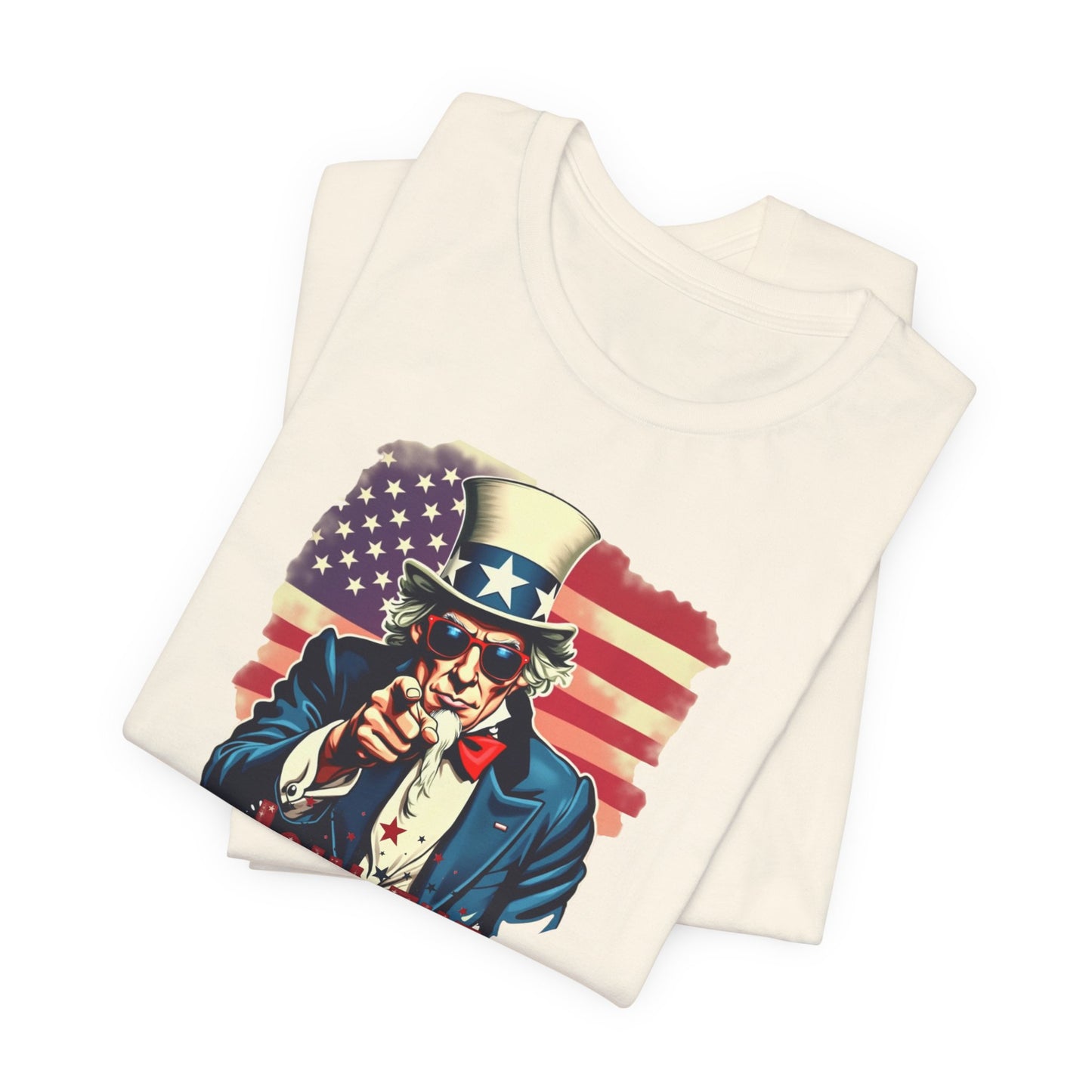 Revolution Uncle Sam T-Shirt — "Join the Revolution" Patriotic Graphic Tee