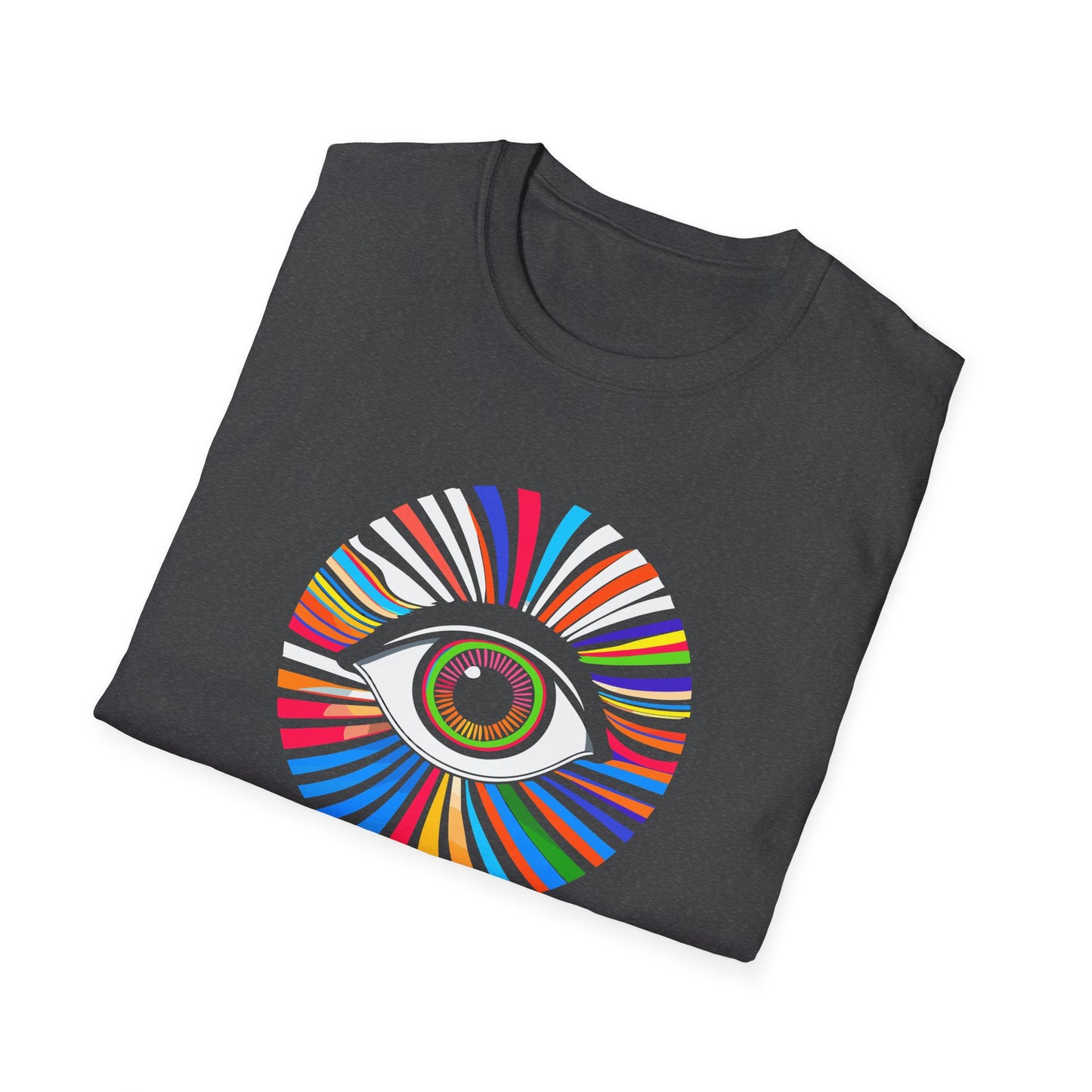 Exploring Eye, Unisex Softstyle T-Shirt