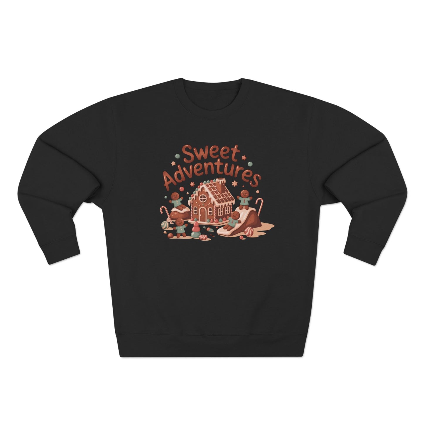 Sweet Adventures Sweatshirt — Gingerbread House Holiday Crewneck