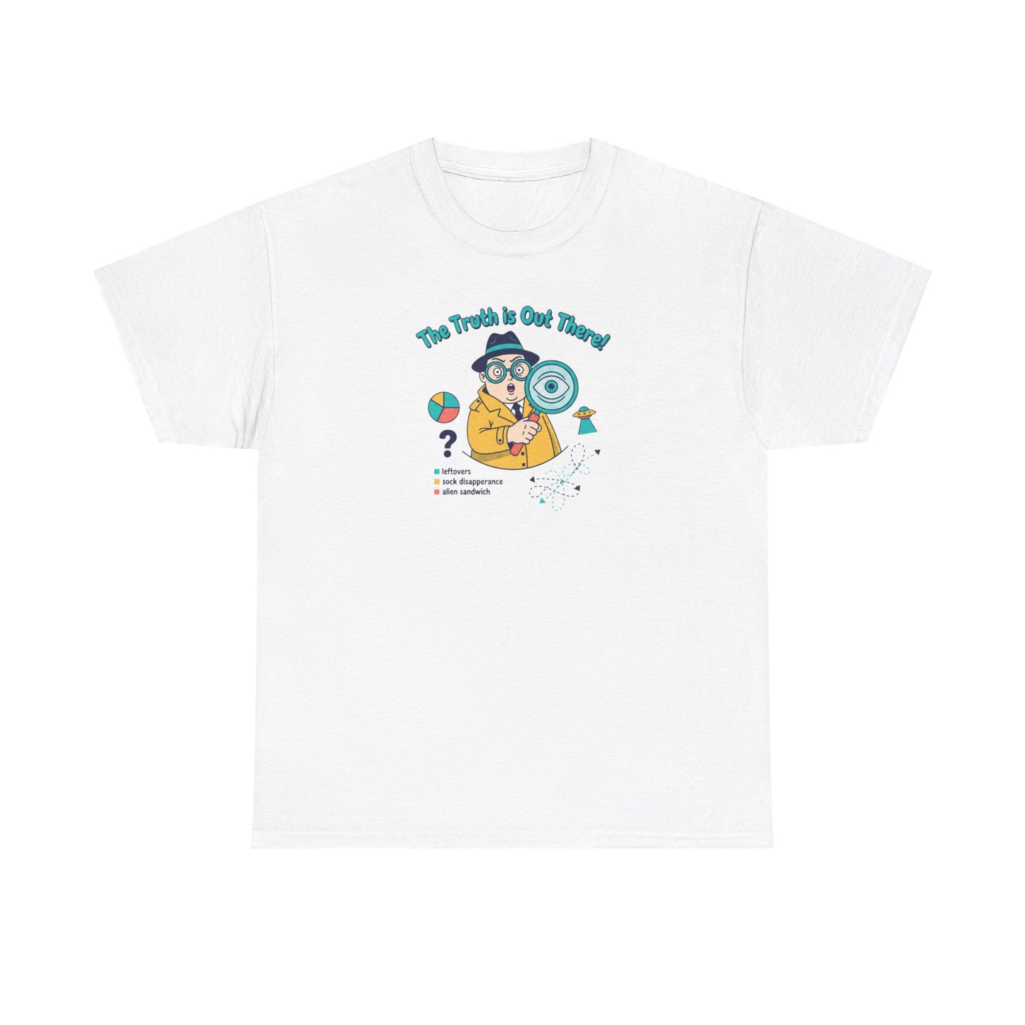 T-Shirt — "The Truth Is Out There" Detective Graphic Tee