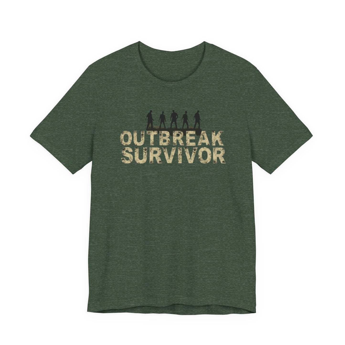 Outbreak Survivor Unisex Tee - Casual Survivalist T-Shirt, Gift for Survivors, Apocalypse Theme Apparel, Funny Quarantine Humor Shirt, [...]