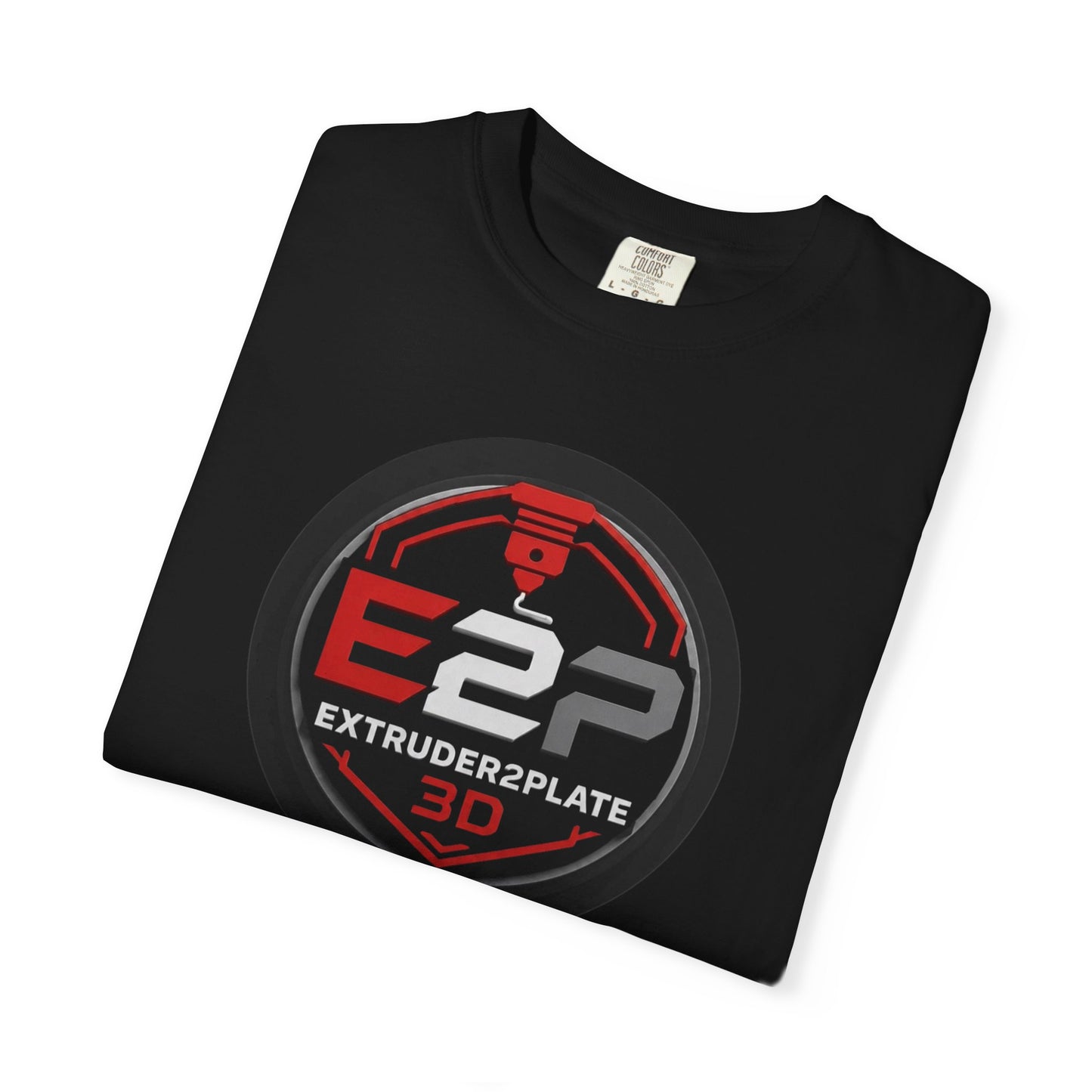 Extruder2Plate E2P Logo Tee (3D Printing Enthusiast Shirt)