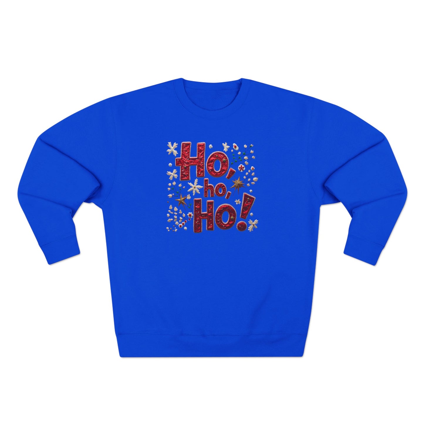 Ho Ho Ho! Christmas Crewneck Sweatshirt – Festive Holiday Sweater