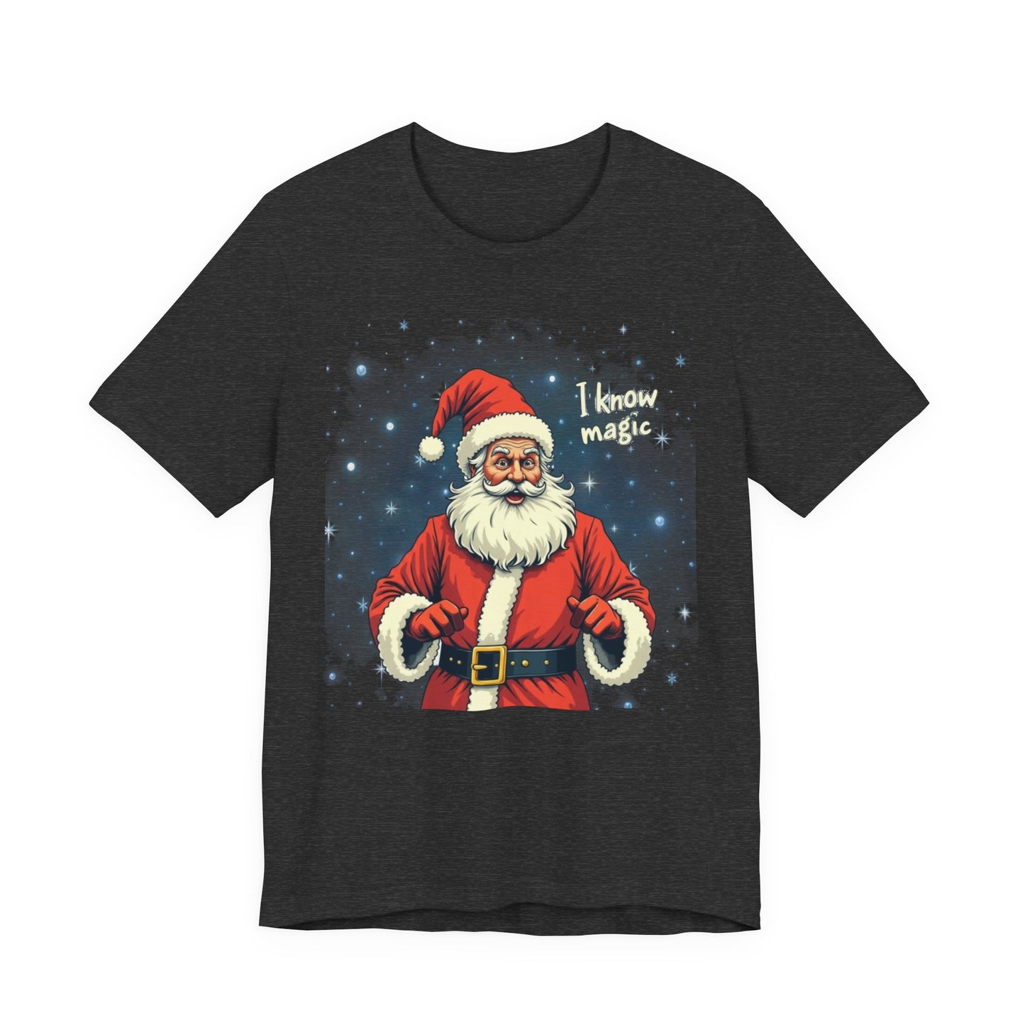 Santa Wizard Christmas Tee