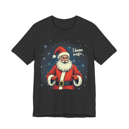 Santa Wizard Christmas Tee