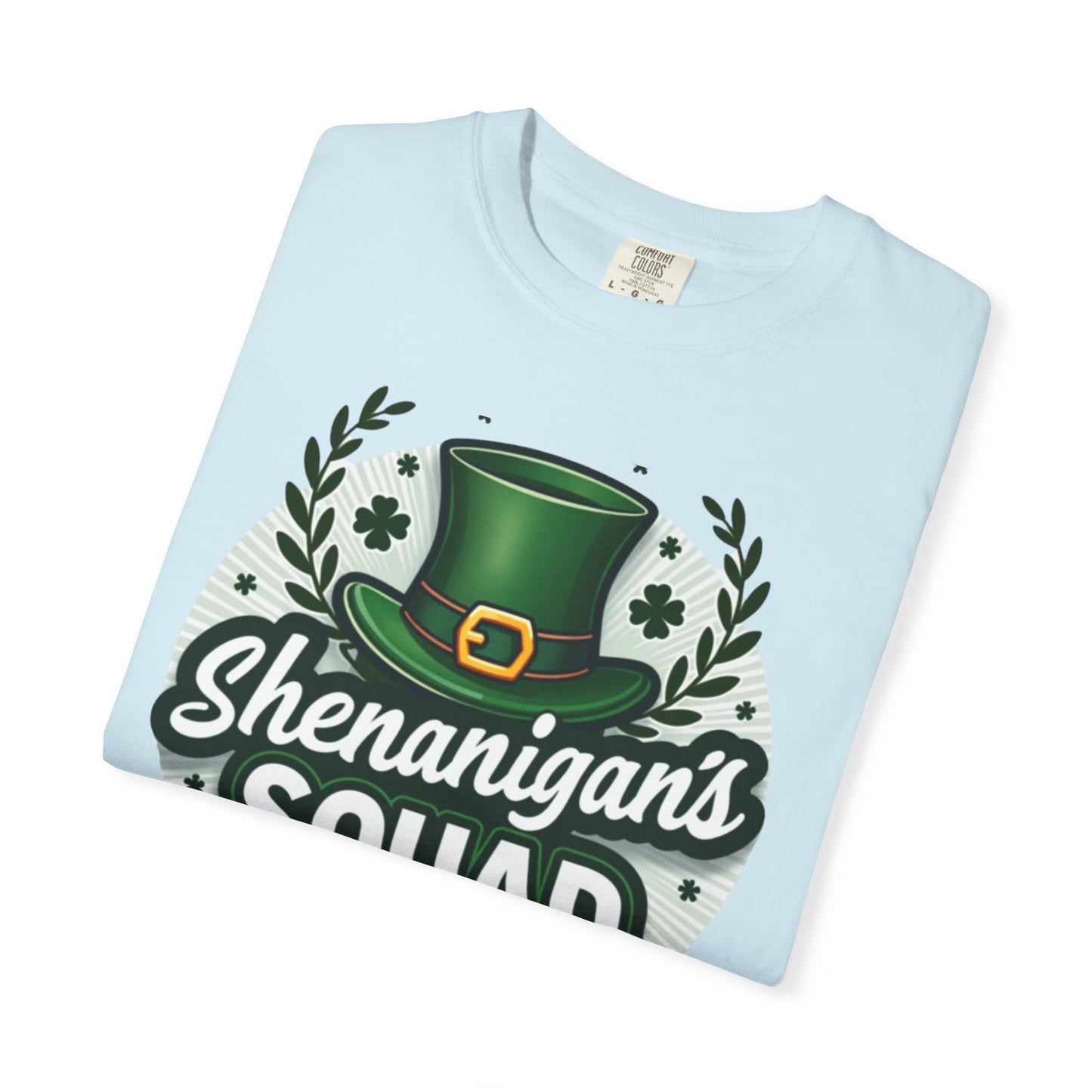 Shenanigan’s Squad T-Shirt — St. Patrick’s Day Leprechaun Hat Tee