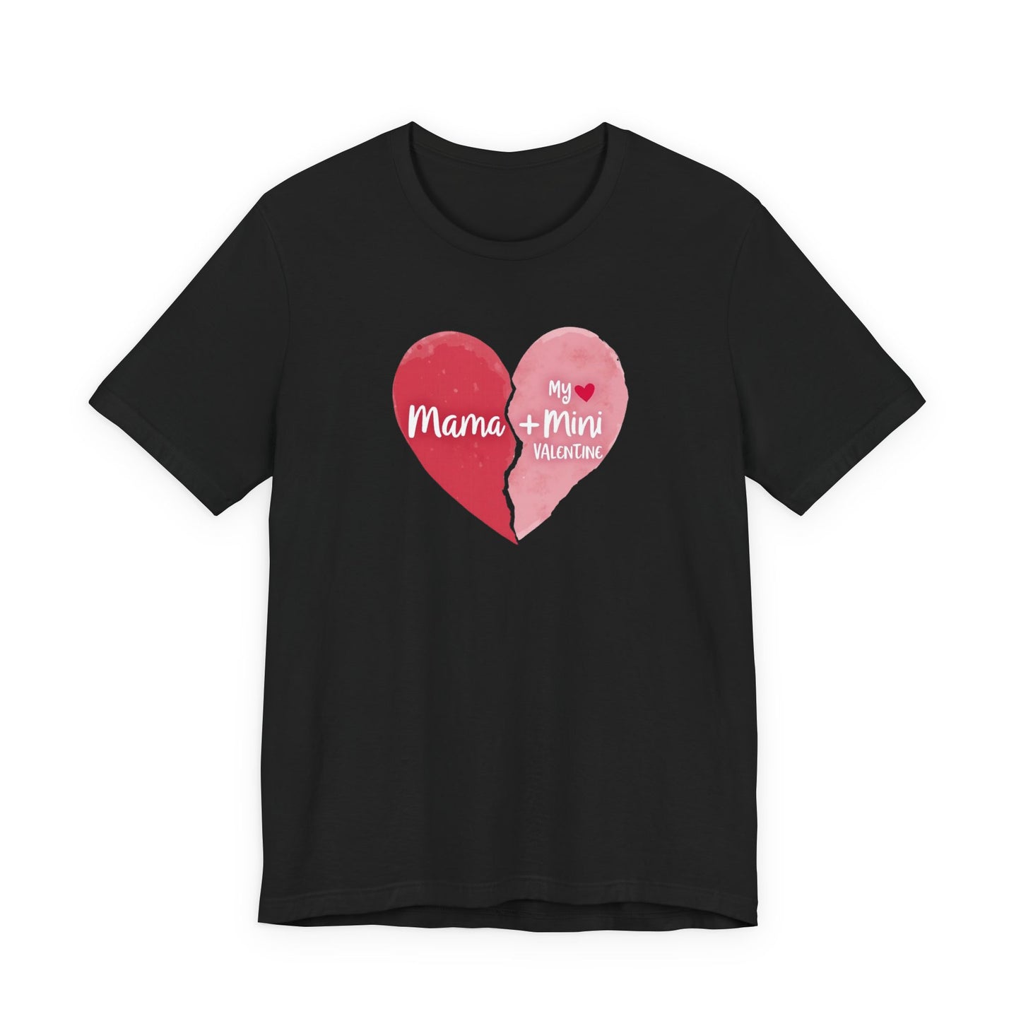 Mama + Mini Valentine T-Shirt — Matching Mother & Child Heart Tee