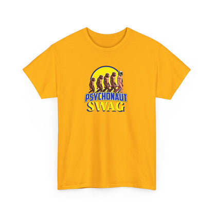 Psychonaut swag small biz, Heavy Cotton Tee, Cool Graphic T-Shirt, Streetwear Top, Gift for Psychonauts, Fun Casual Wear