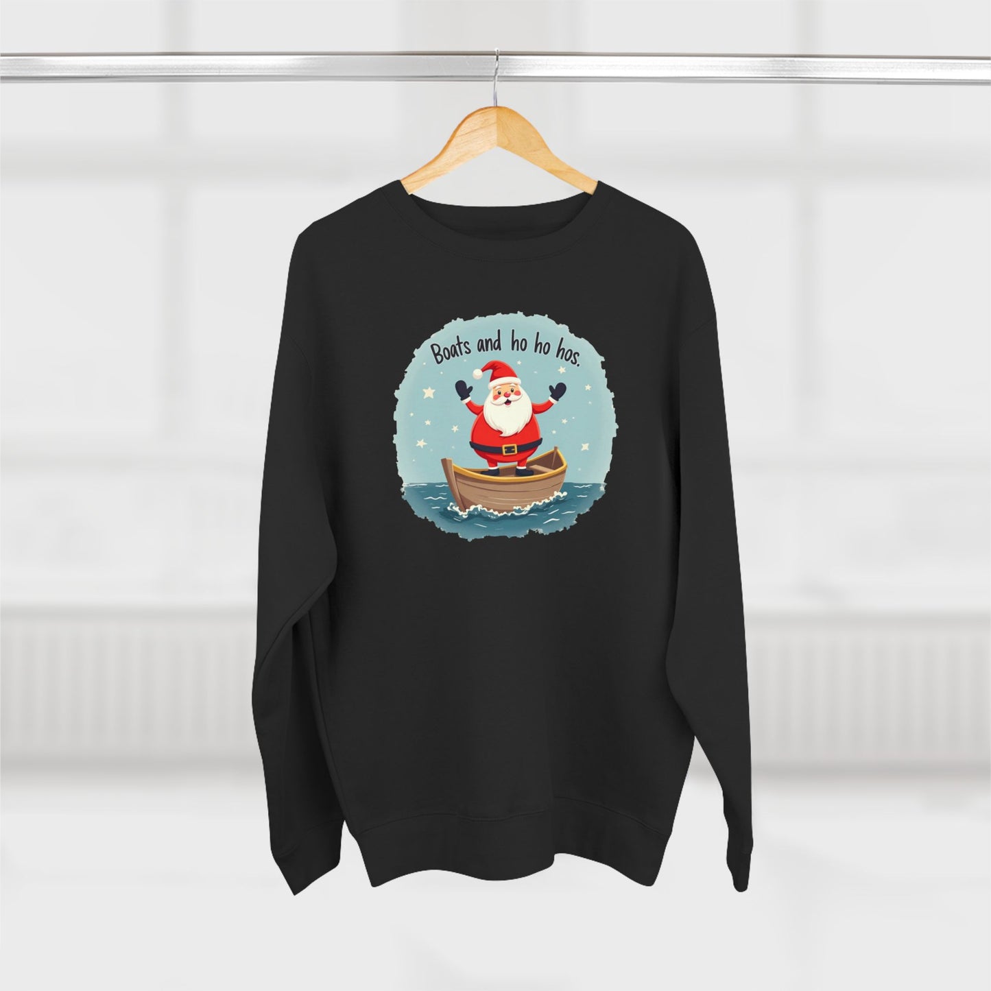 Boats and Ho Ho Hos, Unisex Crewneck Sweatshirt