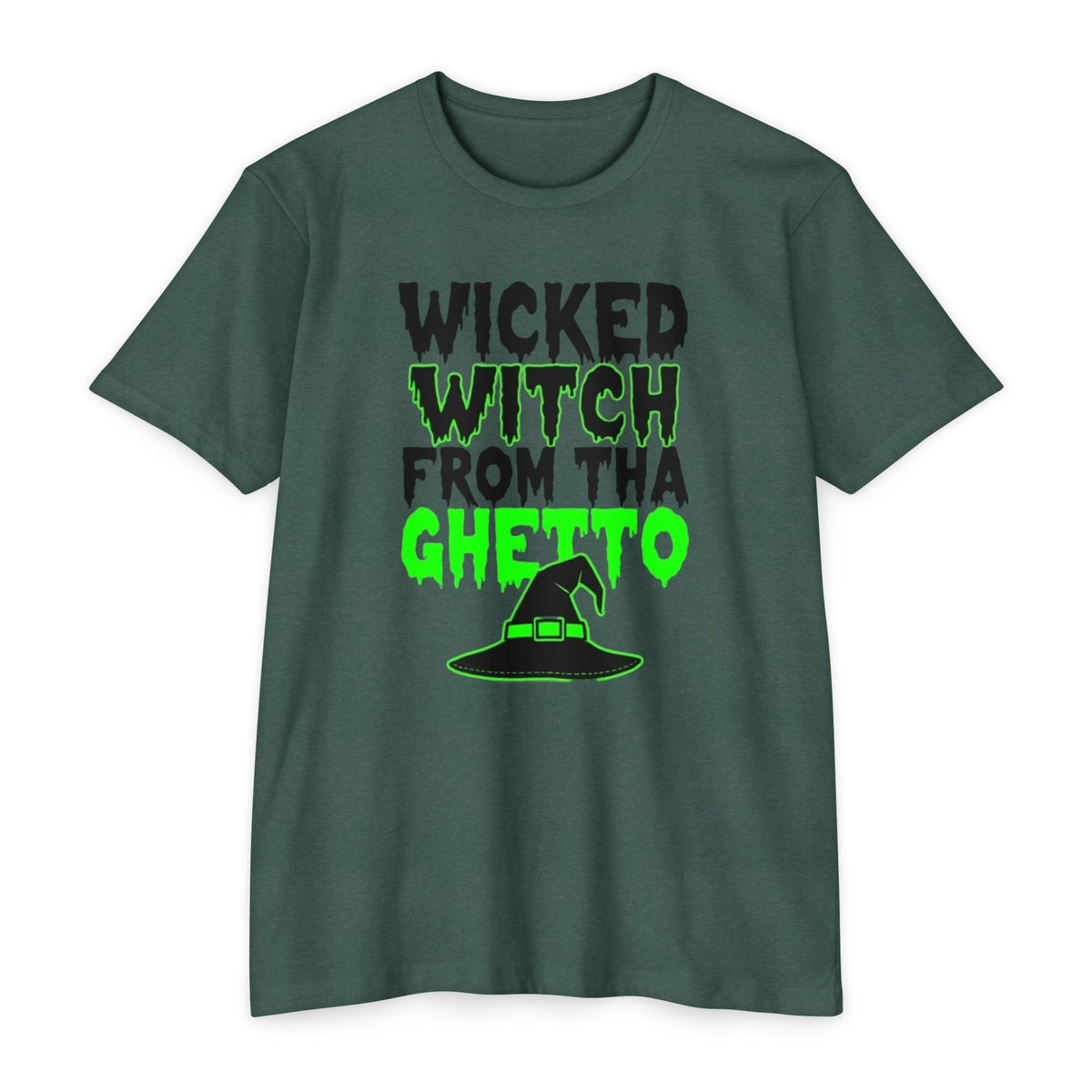 Wicked Witch T-Shirt, Funny Halloween Tee, Unisex Graphic Shirt, Spooky Costume Top, Autumn Celebration Apparel