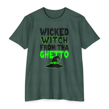 Wicked Witch T-Shirt, Funny Halloween Tee, Unisex Graphic Shirt, Spooky Costume Top, Autumn Celebration Apparel