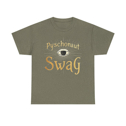 Third Eye Open, Psychonaut Swag T-Shirt, Unisex Cotton Tee, Spiritual Vibes, Gift for Psychonauts, Casual Everyday Wear, Unique Graphic Tee - Psychonaut Swag