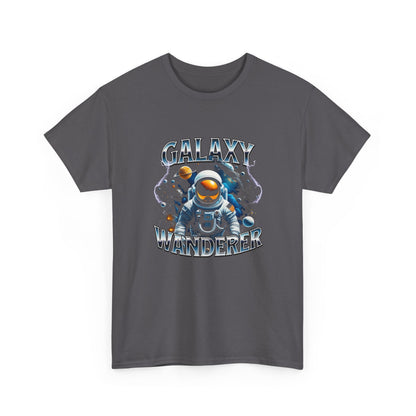 Galaxy Wanderer Tee — "Our Minds Can Travel Far" Graphic T-Shirt