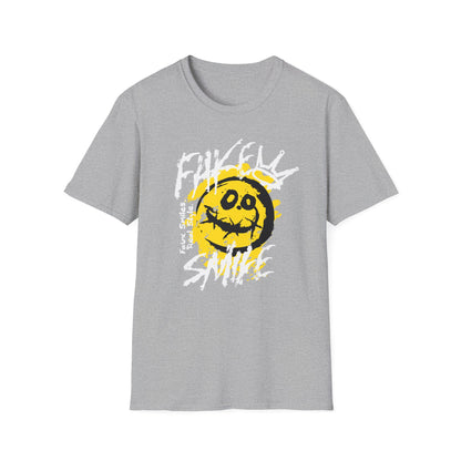 Fake Smile Vibe, Unisex Softstyle T-Shirt