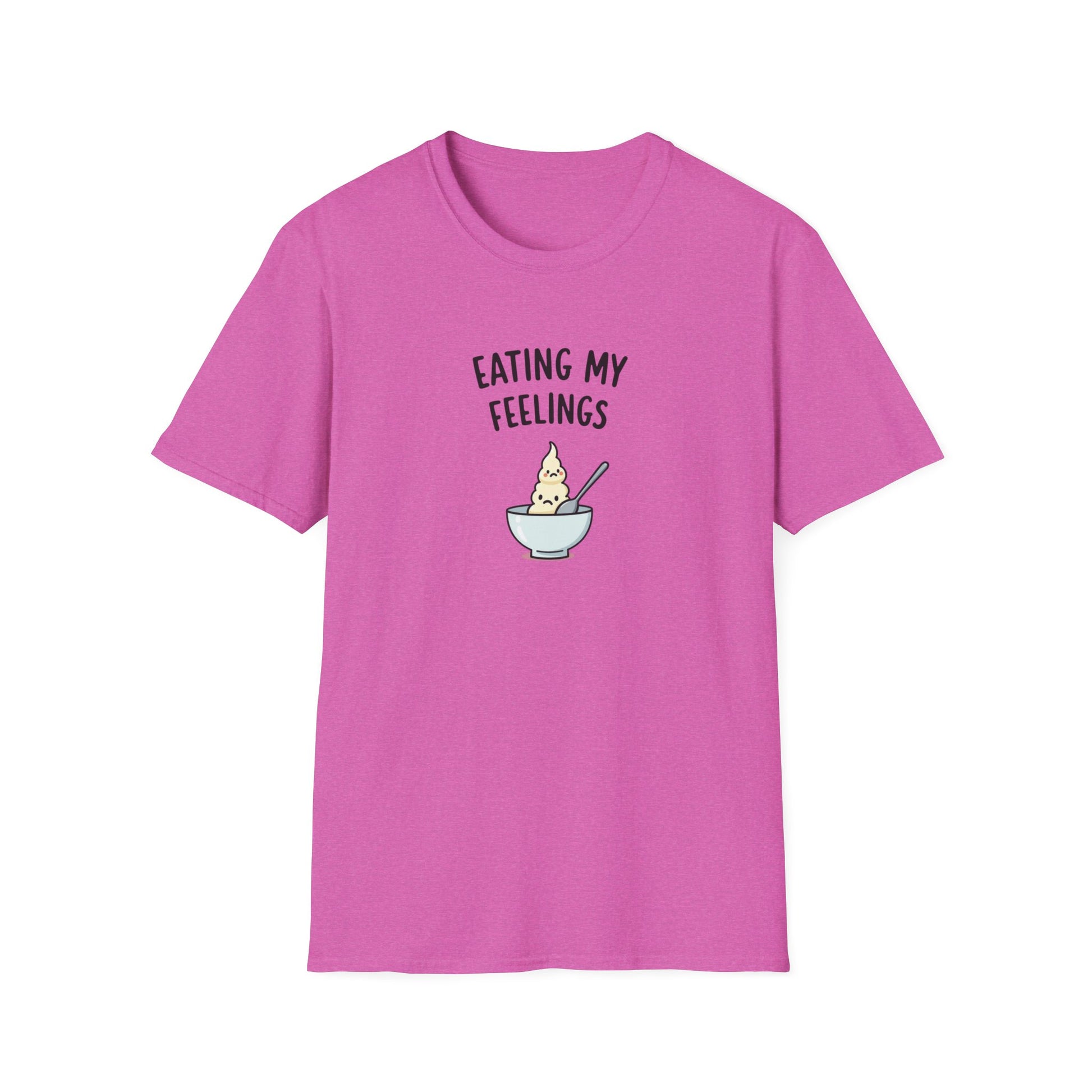 Eating My Feelings - Cute Casual Wear, Gift for Food Lovers, Funny Tee for Self-Care Days, Fun Summer [...] - Psychonaut Swag