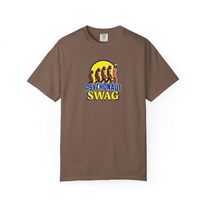 Psychonaut Swag small biz,  Unisex Garment-Dyed T-Shirt | Unique Gift for Festival Lovers, Streetwear, Casual Style, Summer Wardrobe, Psychedelic Art
