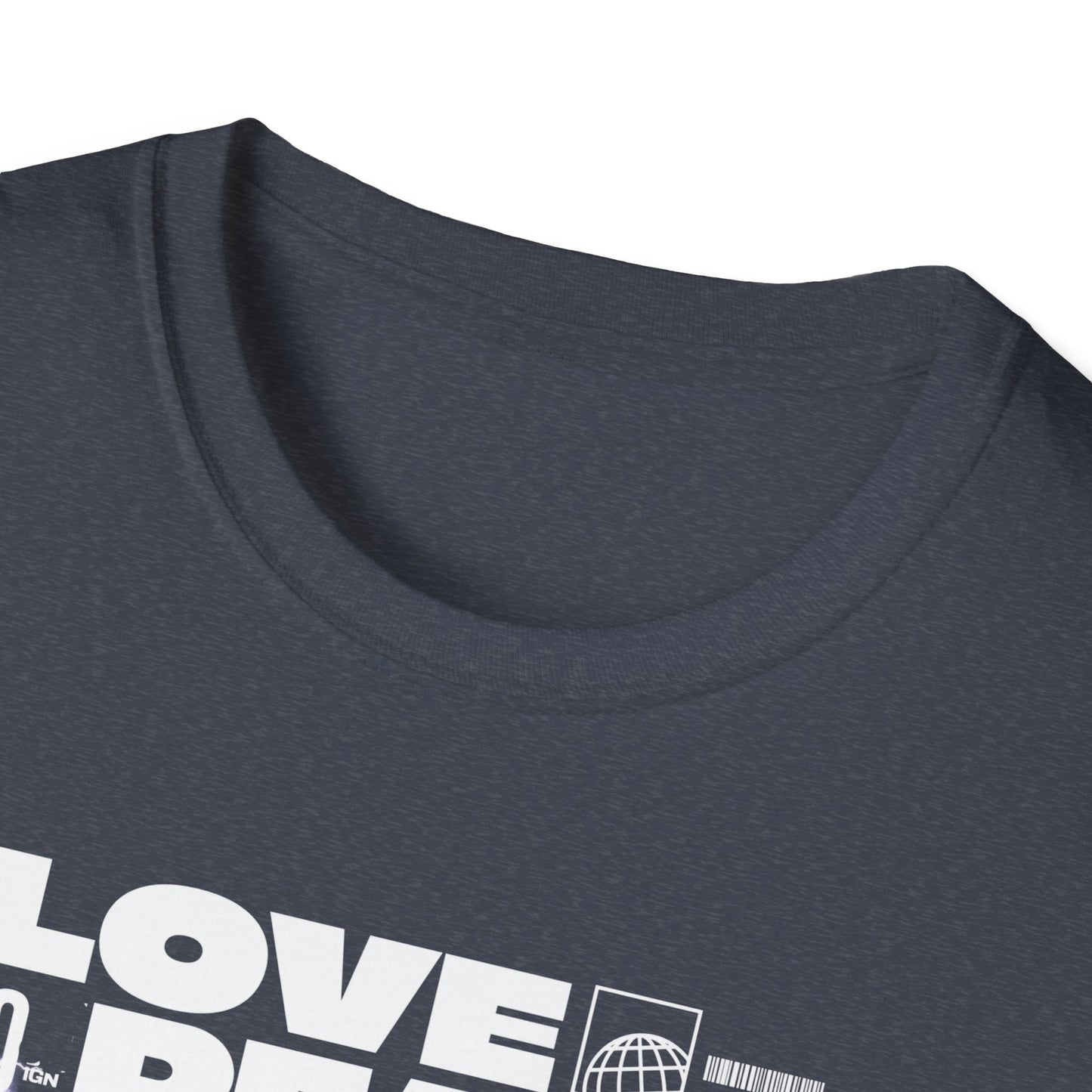 Love and Peace, Unisex Softstyle T-Shirt