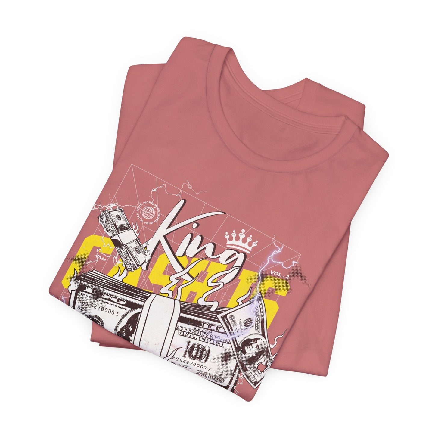 King of Cash, Unisex Jersey Short Sleeve Tee