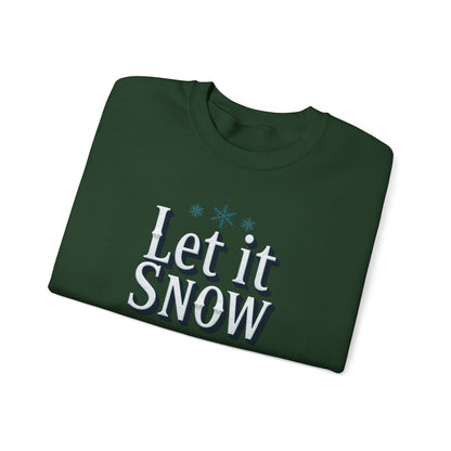 Let It Snow Sweatshirt — Cozy Holiday Crewneck