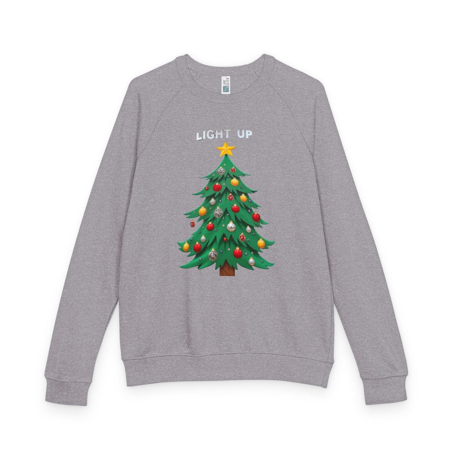 Light Up Christmas Tree Crewneck Sweatshirt