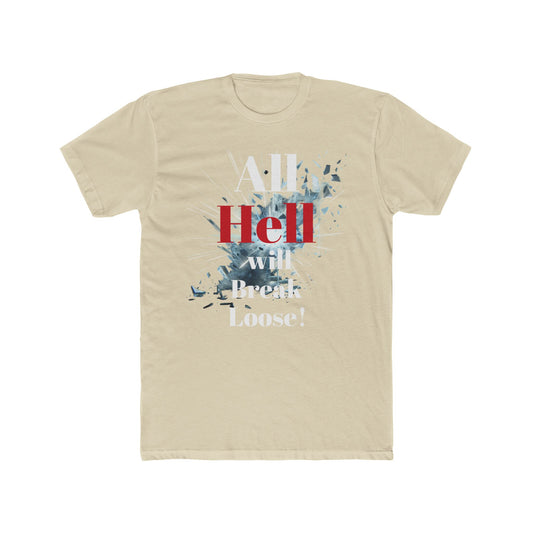 Graphic Tee - Hell Breaking loose Design - Psychonaut Swag