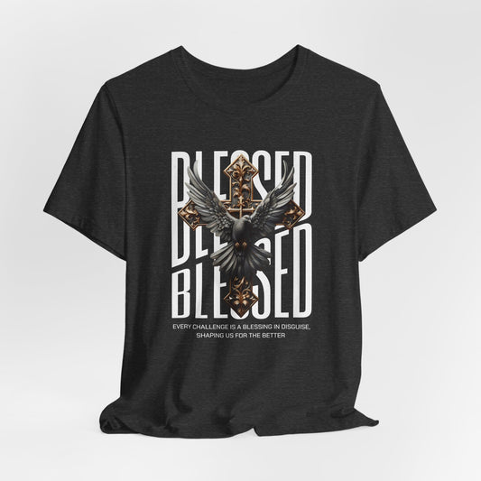 Blessed Dove Tee — Christian Faith Graphic T-Shirt