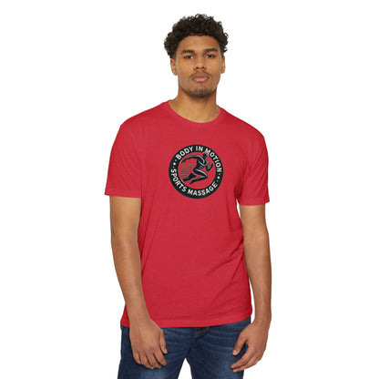 Body In Motion Sports Massage T-Shirt — Recovery & Mobility Athletic Tee