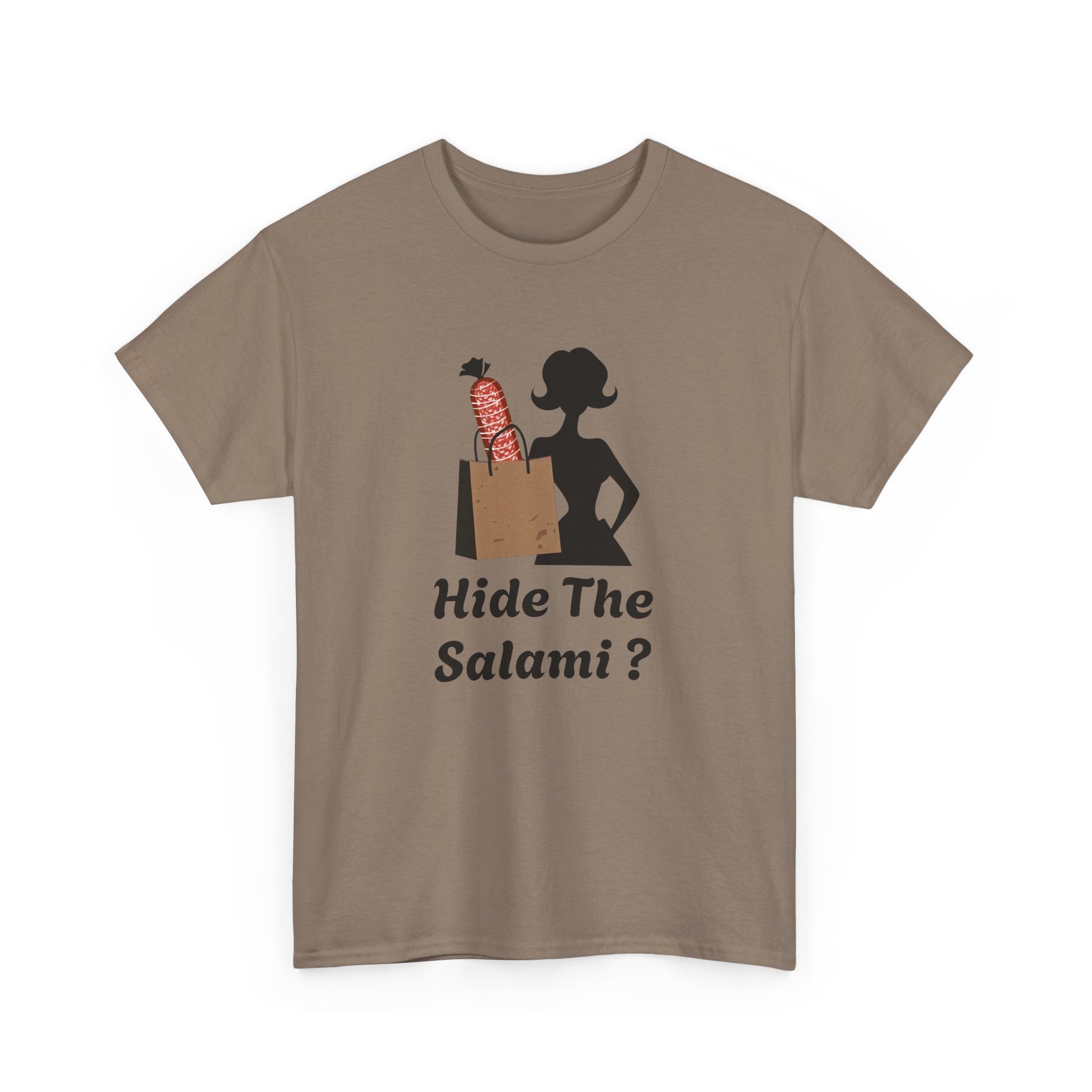 Hide the Salami Tee, Unisex Heavy Cotton Tee - Psychonaut Swag