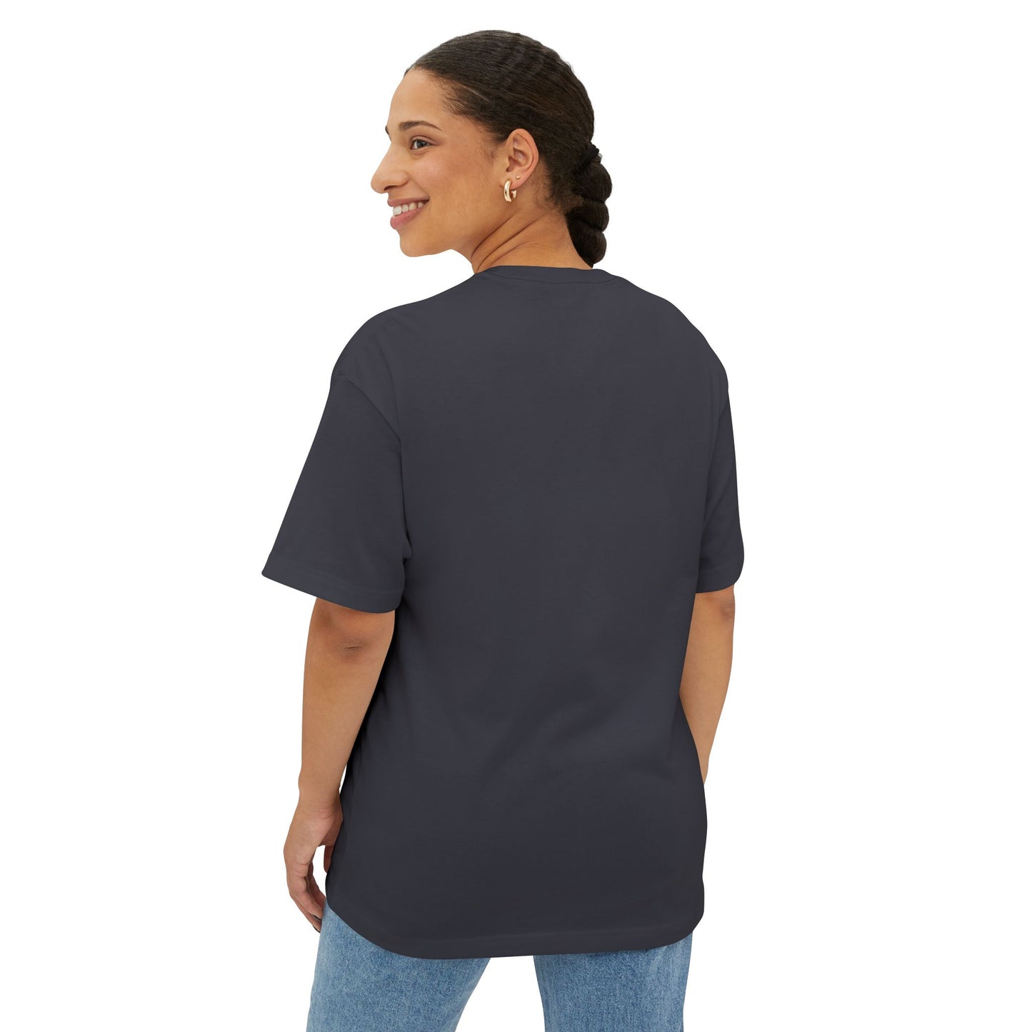 Manifest Angel Graphic Tee — Oversized Boxy Spiritual T‑Shirt