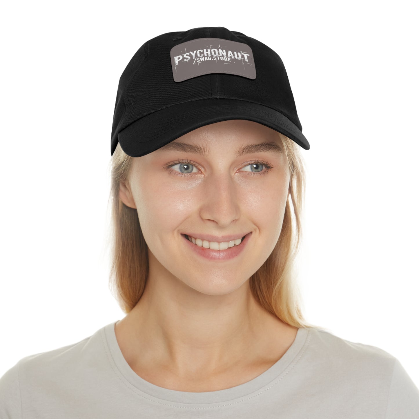 Stylish Dad Hat with Leather Patch - Perfect Gift for Dads, Casual Outings, Summer Days, Unique Accessories, Fashionable Headwear