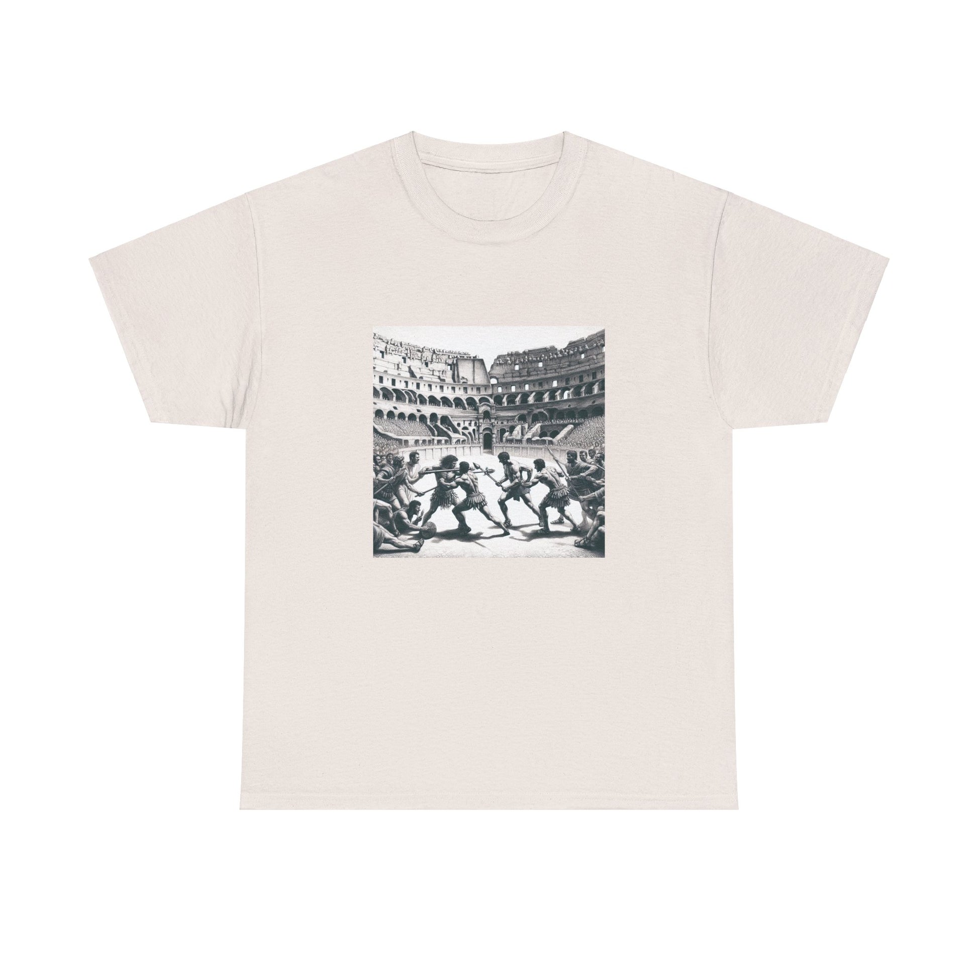 Gladiator, fight Unisex Heavy Cotton Tee - Psychonaut Swag