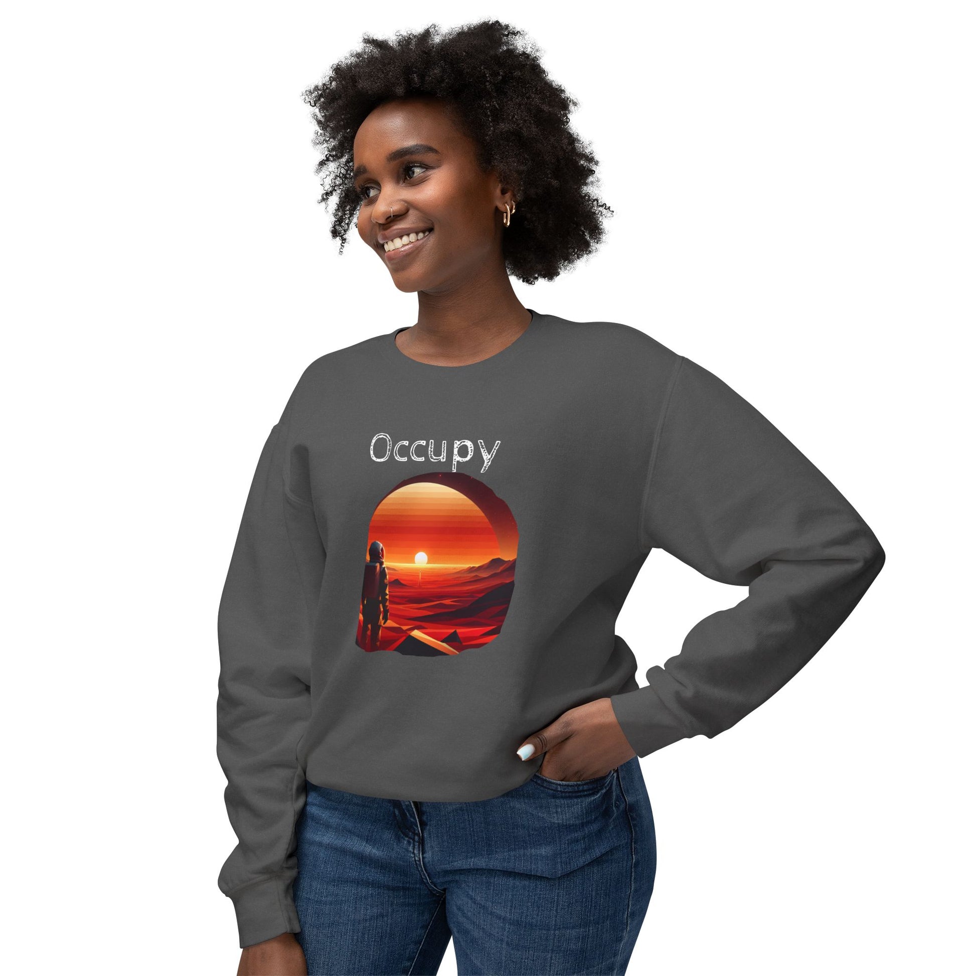 Observer Occupy Lightweight Sweatshirt - Psychonaut Swag