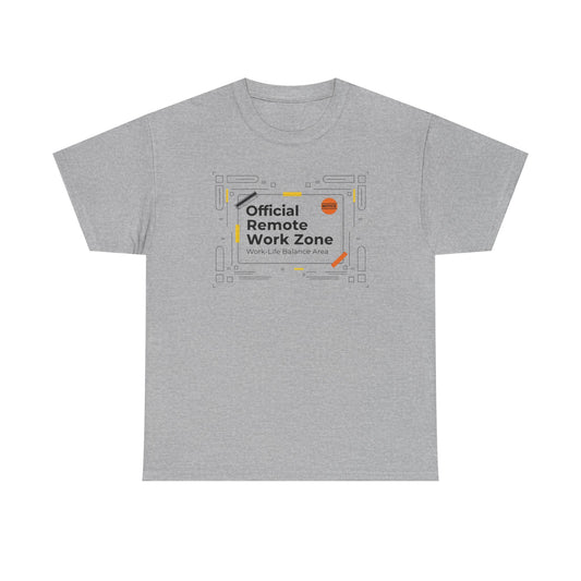 Remote Worker tee, Unisex Heavy Cotton Tee