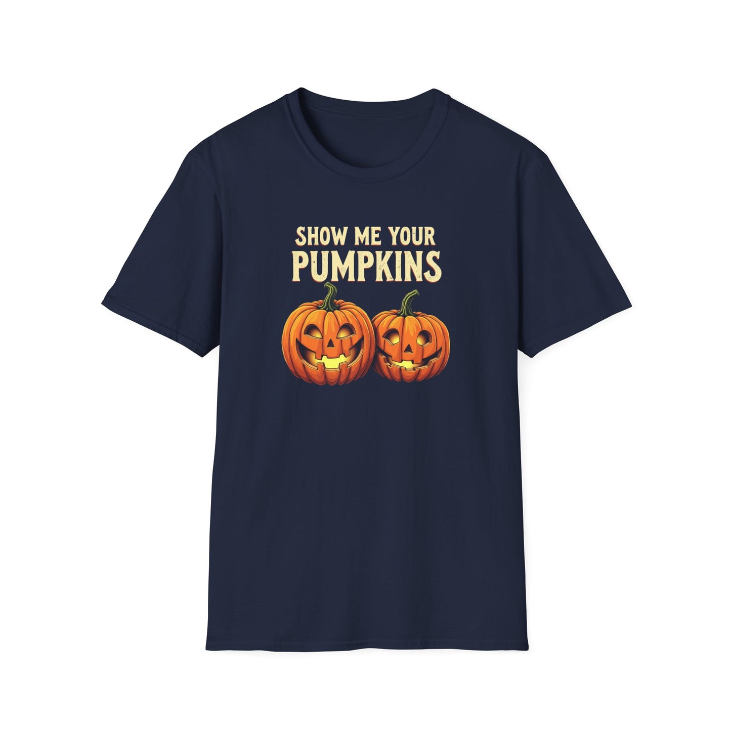 Show Me Your Pumpkins Halloween T-Shirt