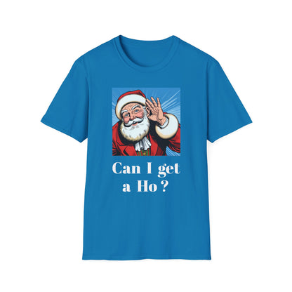 Santa Claus Listening for a Ho, Unisex T-Shirt