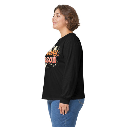 Spooky Season Long Sleeve — Cute Ghosts Halloween Shirt