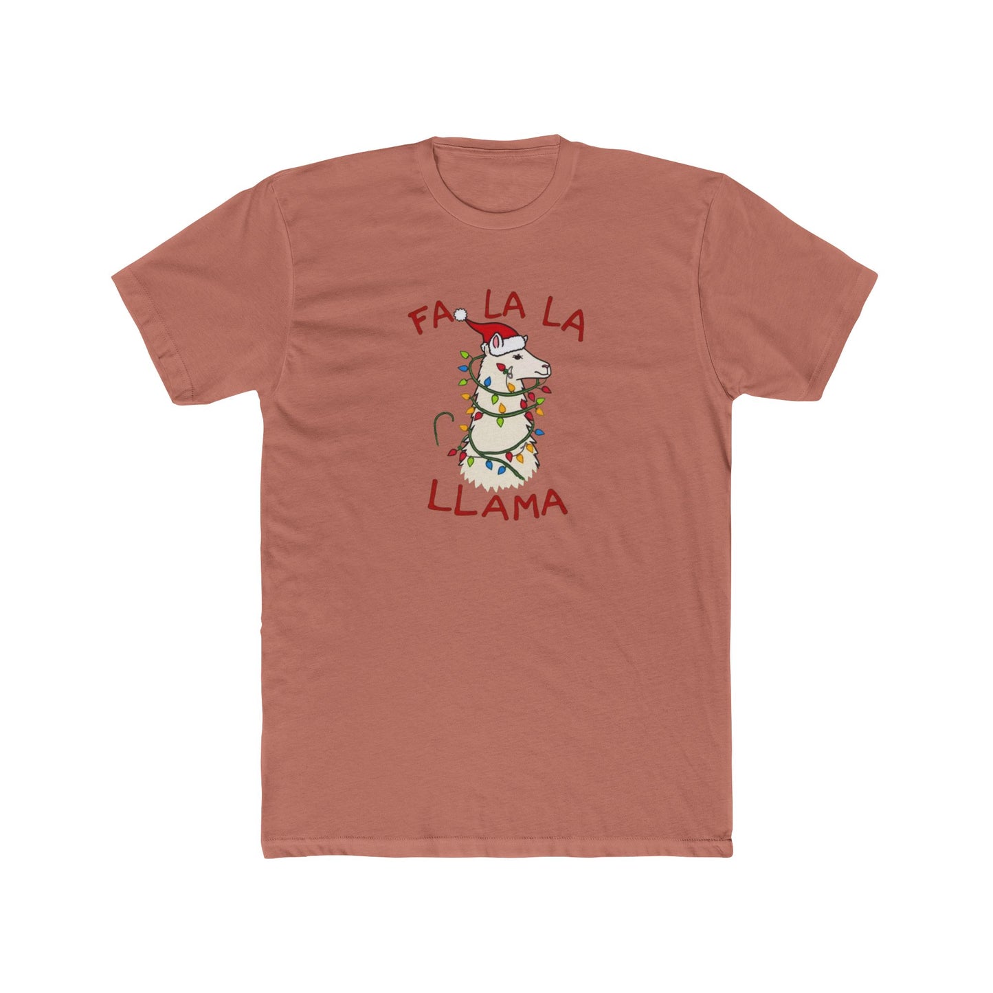 Fa La La Llama Christmas Tee