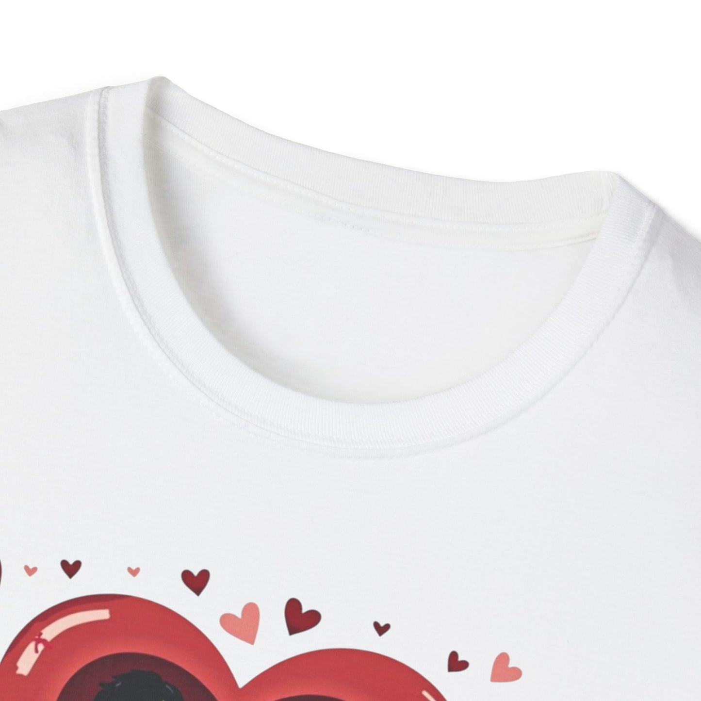 Mama Valentine T-Shirt — "My Little Valentines Call Me Mama" Cute Family Heart Design
