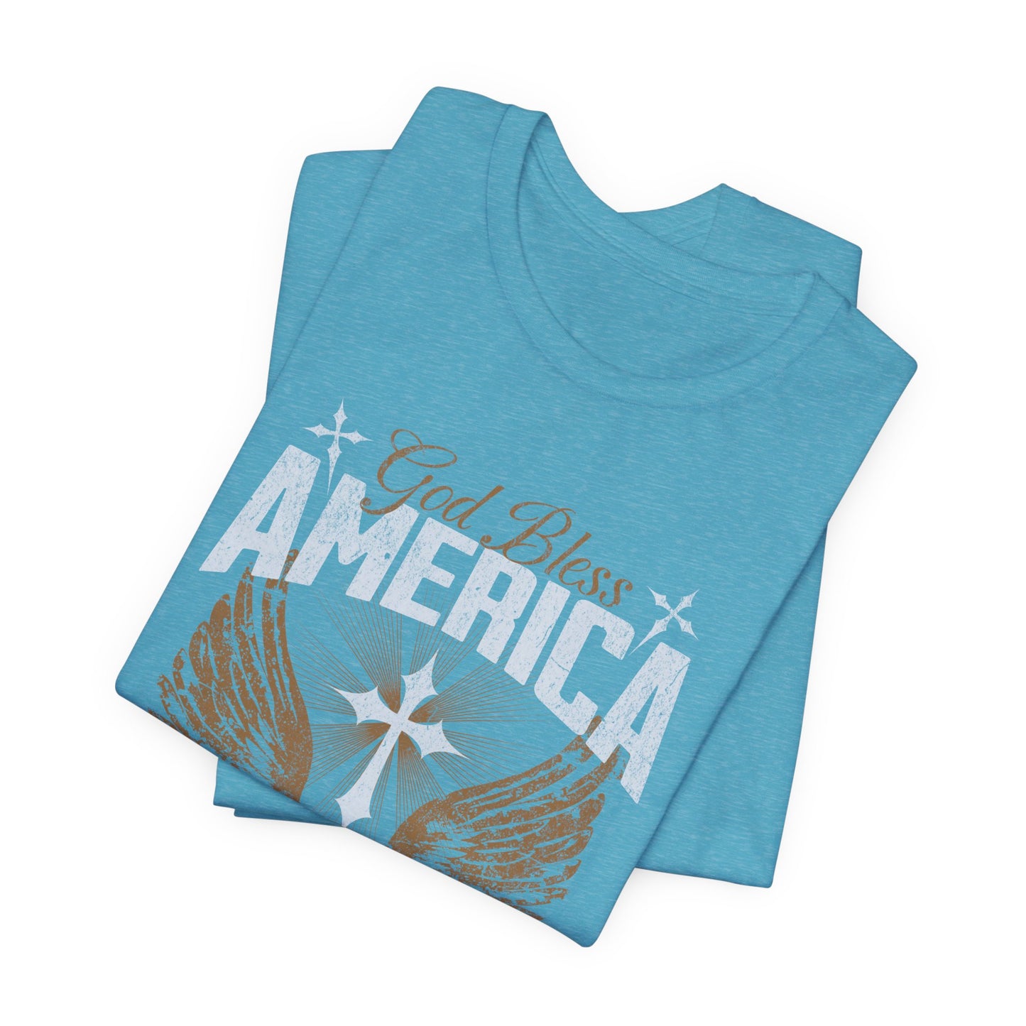 God Bless America Eagle T-Shirt — Patriotic Fourth of July Tee