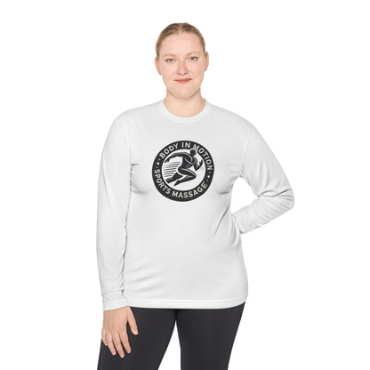 Sports Massage Long Sleeve Tee — "Body in Motion" Athletic Therapy Shirt