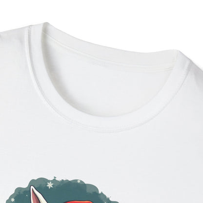 Llamas Christmas tee, Unisex Softstyle T-Shirt