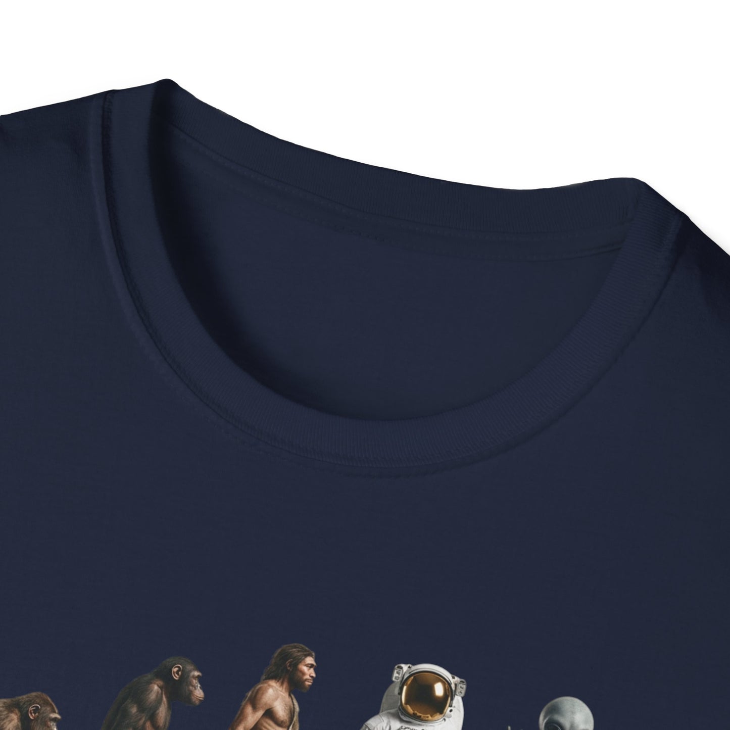 Evolution of Man to Alien T-Shirt — Ape to Alien Graphic Tee