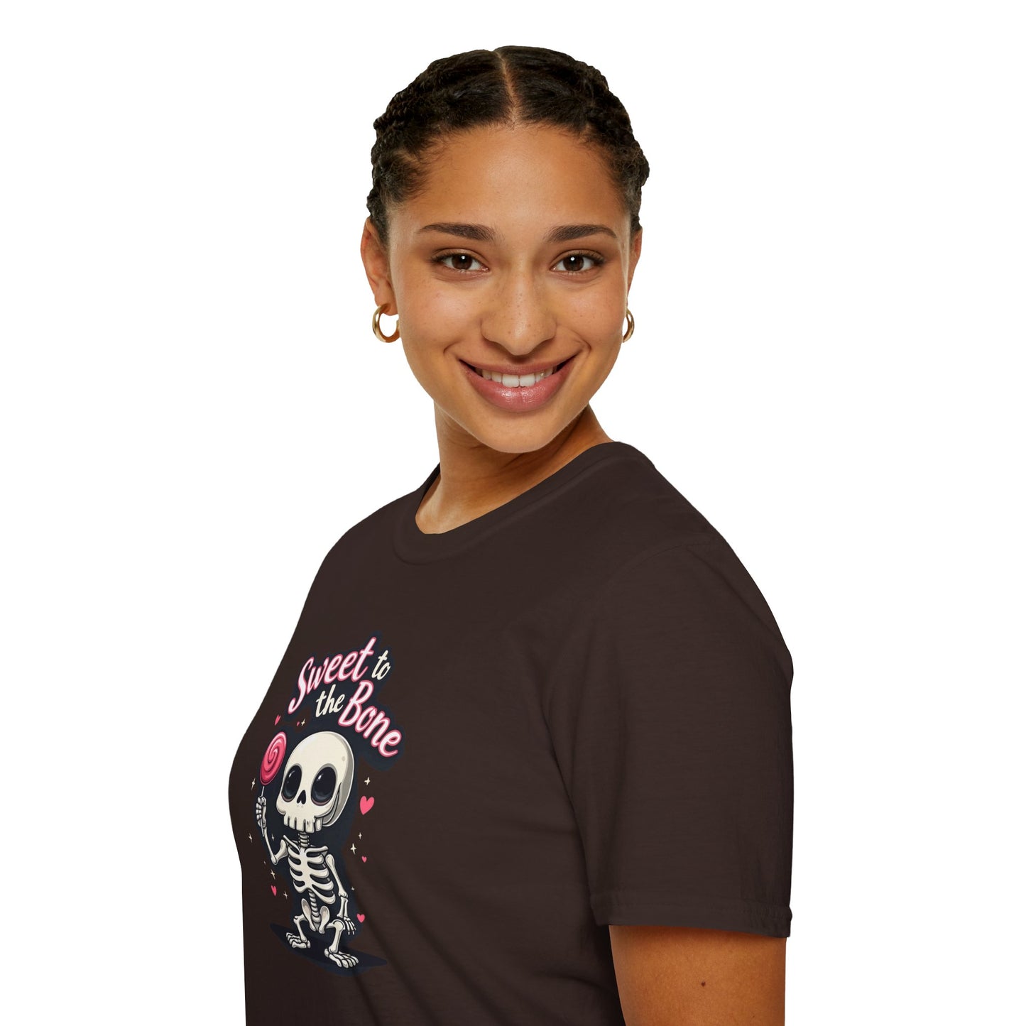 Sweet to the Bone T-Shirt — Cute Skeleton Candy Graphic Tee