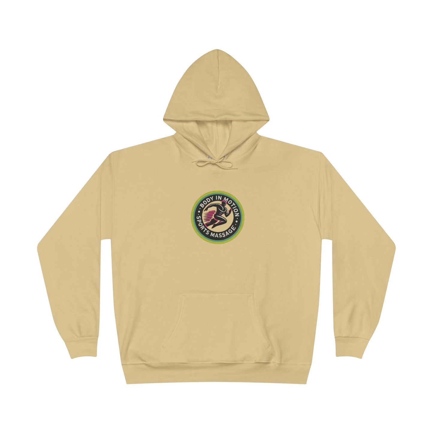 Sports Massage, Logo Hoodie — 'Run Fast' Athletic Pullover