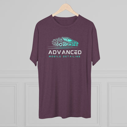 Advanced Mobile Detailing, Tri-blend, Tee | Car Enthusiast T-Shirt, Custom Auto Care Shirt, Gift for Car Lovers, Unique Vehicle Detailing Apparel