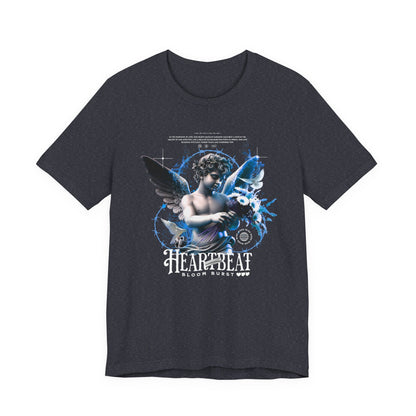 Cherub Heartbeat Graphic Tee — Vintage Angel Art T‑Shirt