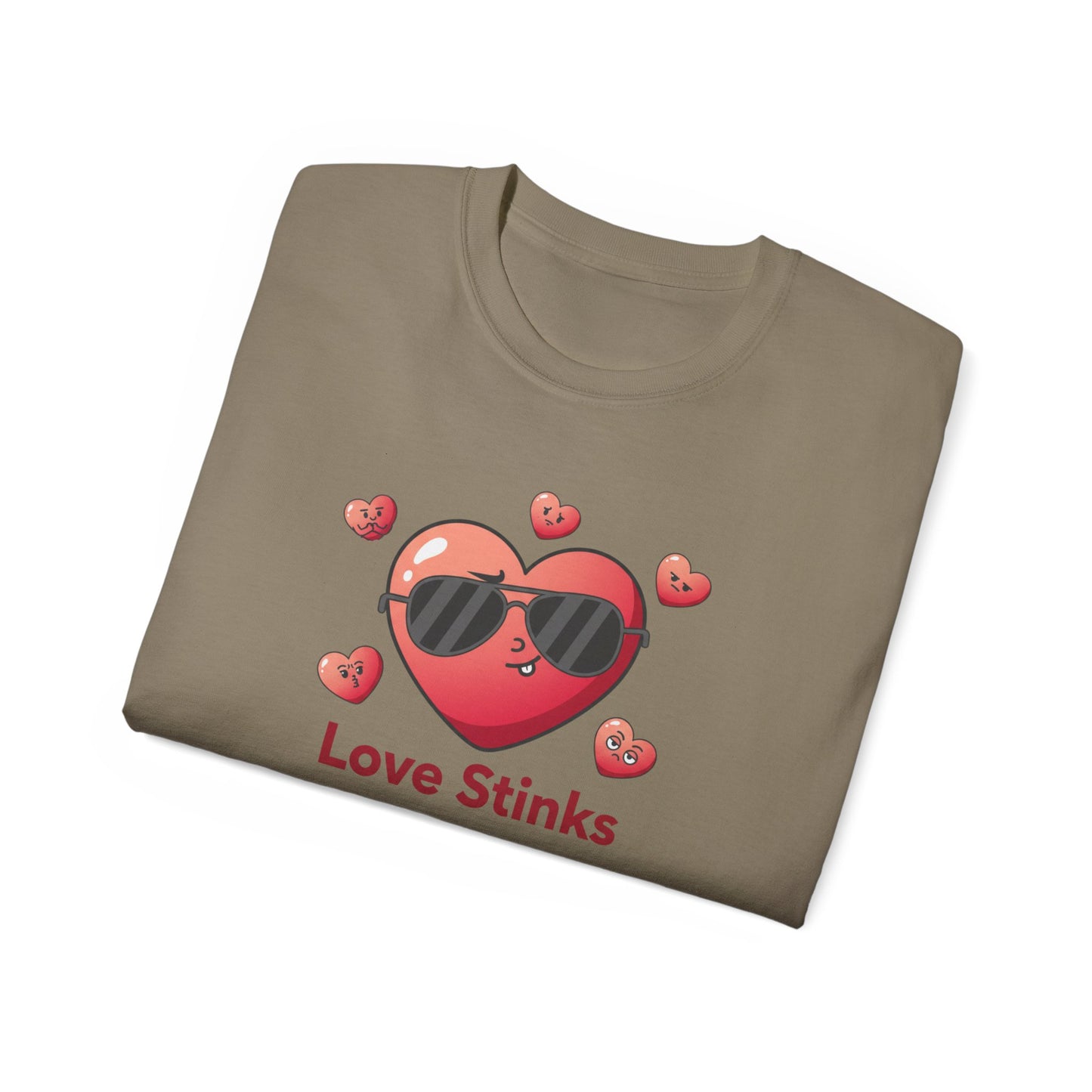 Love Stinks Heart Tee — Funny Valentine’s Day Shirt
