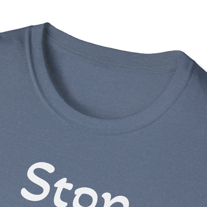 Stop, Drop, and Jiu-Jitsu, Unisex Softstyle T-Shirt