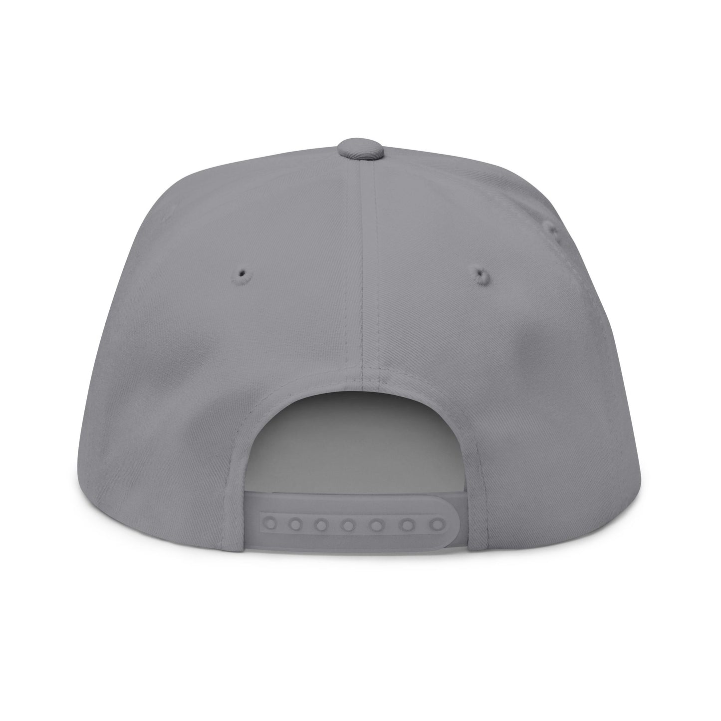 Sports Massage, Embroidered Flat Bill Cap — 'Body in Motion Sports Massage' Logo Snapback